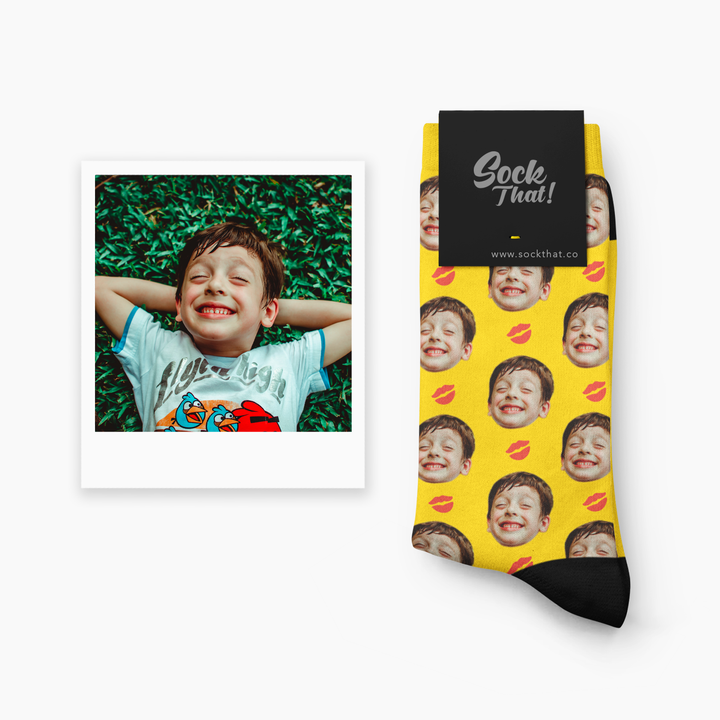 Custom Faces & Kisses Socks 💋 - Sock That!