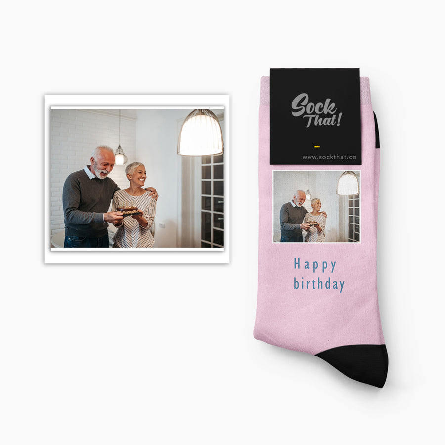 Custom Birthday Socks