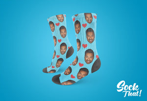 Custom Faces & Hearts Socks ❤️ - Sock That!