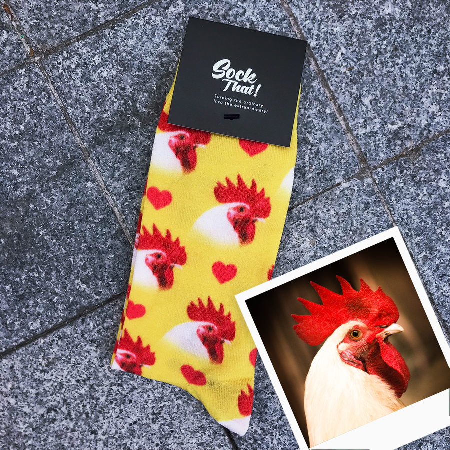 Breezy & Sparkly: Custom Pets & Hearts Face Socks ❤️