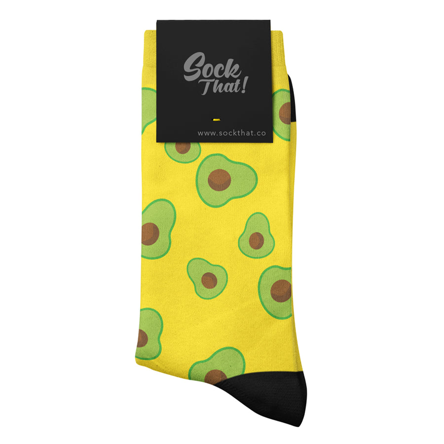 Funny Avocado Socks 🥝