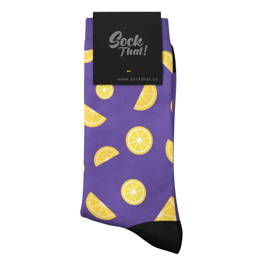 Funny Lemon Socks 🍋
